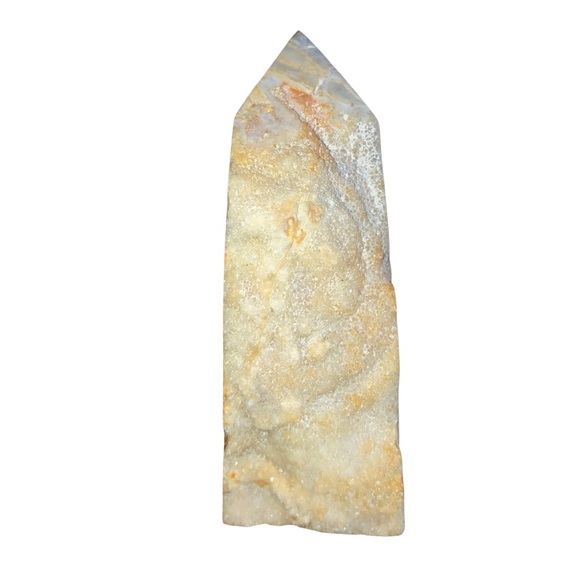 Druzy Sphalerite Crystal Obelisk | Zinc Mineral Tower | 65g - Picture 3 of 11